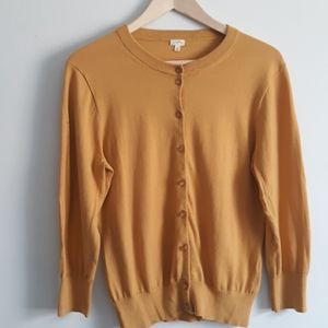 [J. Crew] Vintage Custard Cardigan